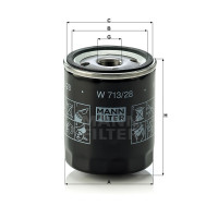 Фильтр масляный MANN-FILTER W 713/28